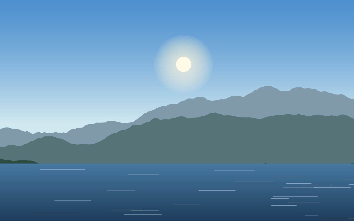 Landschaftsillustration