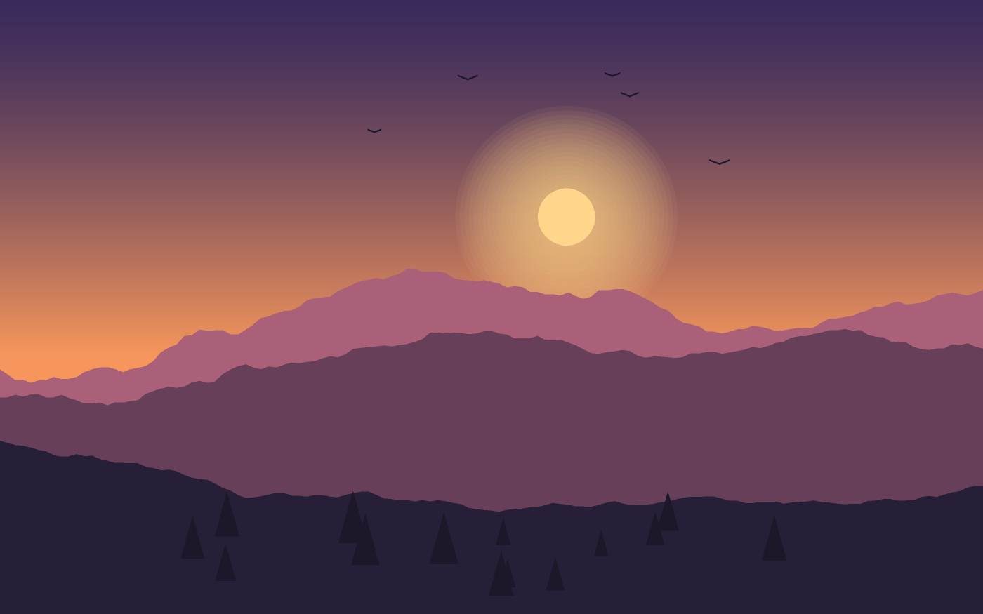 Landskabsillustration