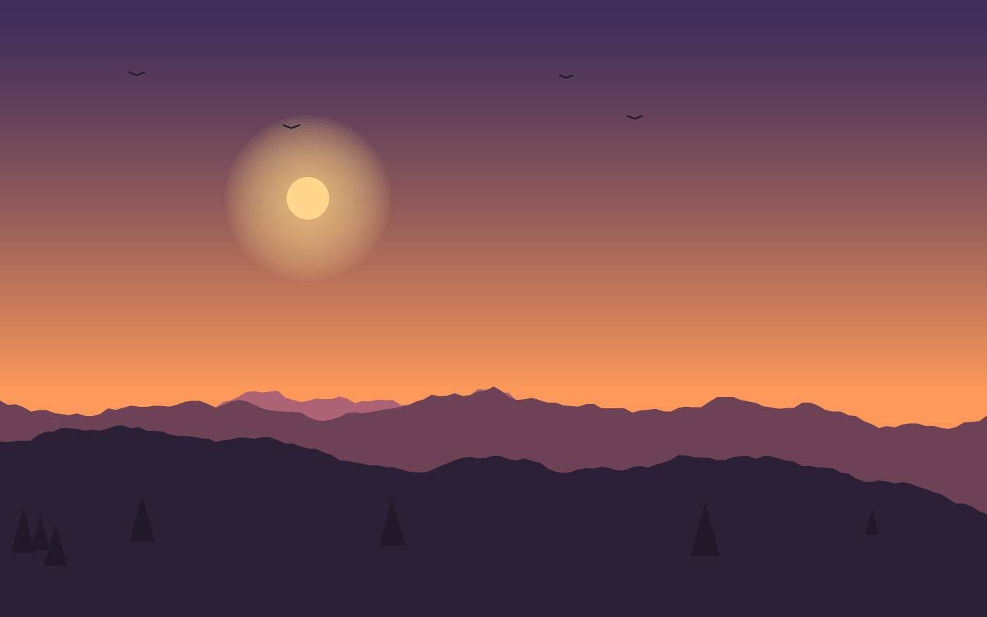 Landskabsillustration