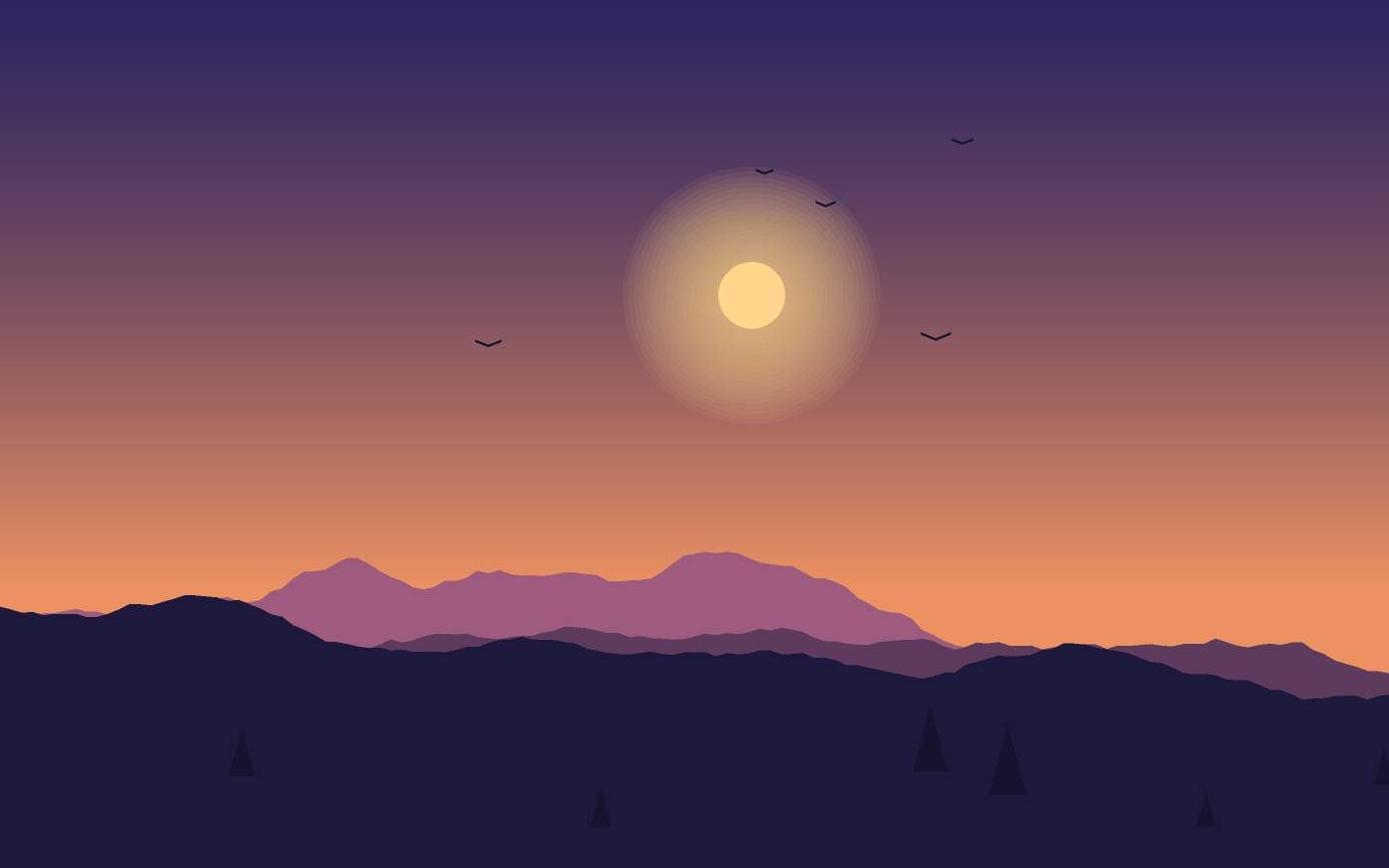 Illustration de paysage