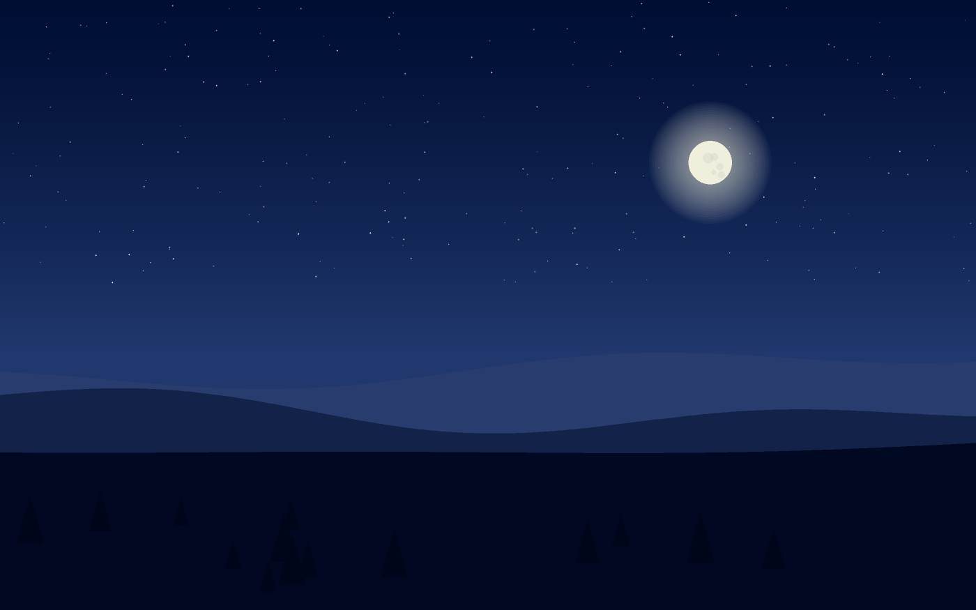 Illustrazione di un paesaggio