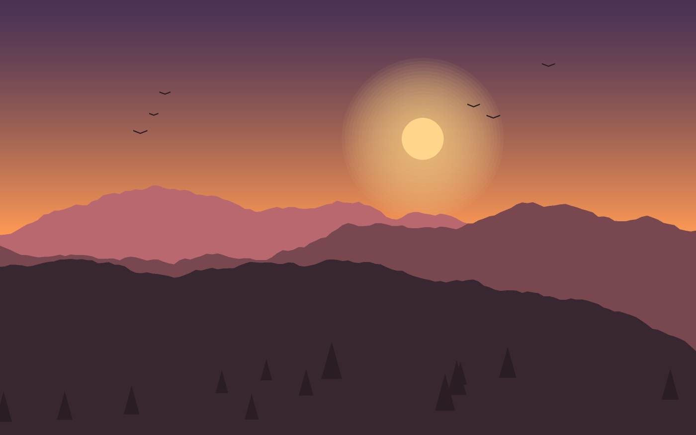 Landscape illustration